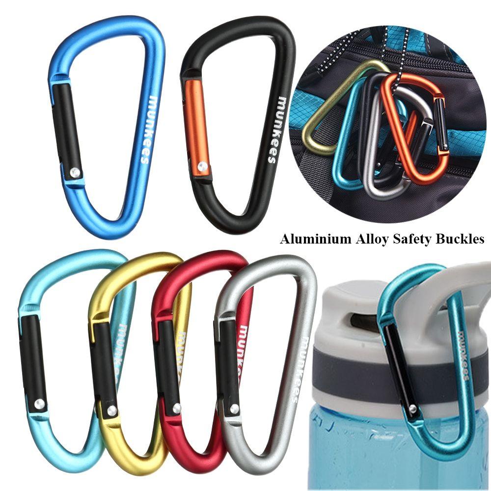 MUVAKO Bộ 2 Móc Khóa Leo Núi Bằng Hợp Kim An Toàn Mới