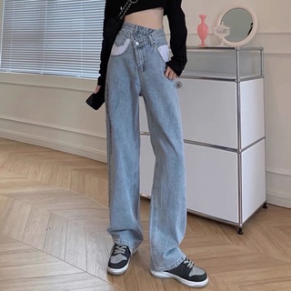 [Order] Quần Jeans Cạp Chéo Ống Rộng