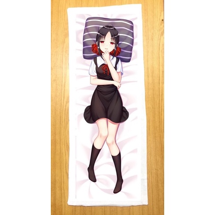 Gối ngủ anime Love is war dài 40cm x 1m / Gối ôm dài Love is war