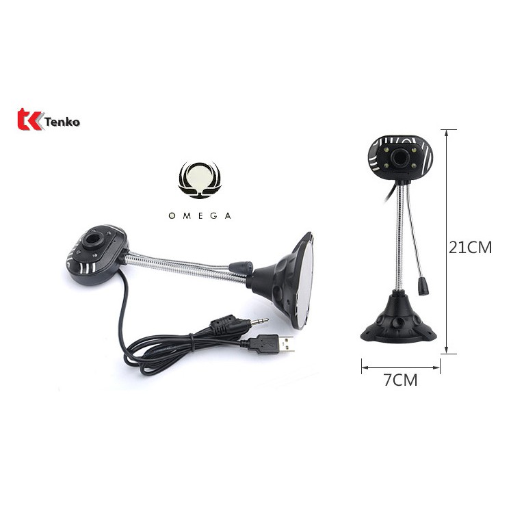 Webcam camera livetream Có Mic Giá Rẻ Omega C925 Tenko | BigBuy360 - bigbuy360.vn