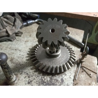 bộ nhông cầu sau xe 3 bánh 14/35 răng