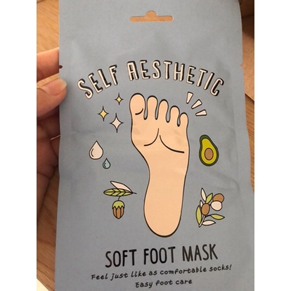 MẶT NẠ CHĂM SÓC DA CHÂN CHO ĐÔI CHÂN MỀM MẠI G9 SKIN SELF AESTHETIC SOFT FOOT MASK CHÍNH HÃNG - 9852