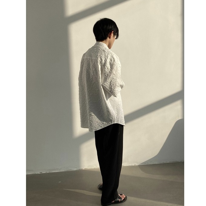 Áo sơ mi ngắn tay dáng rộng in họa tiết cổ điển sành điệu cho nam và nữ