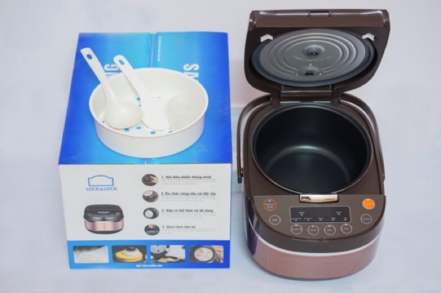 Nồi cơm điện từ 1.5L Lock&Lock Ẻ316BLK | BigBuy360 - bigbuy360.vn
