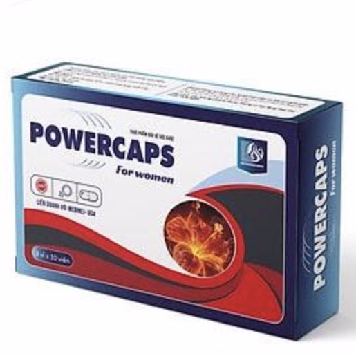 POWERCAPS FOR WOMEN - Giúp tăng cường sức khỏe sinh lý nữ, giữ gìn tuổi xuân, cân bằng nội tiết tố nữ (30v)