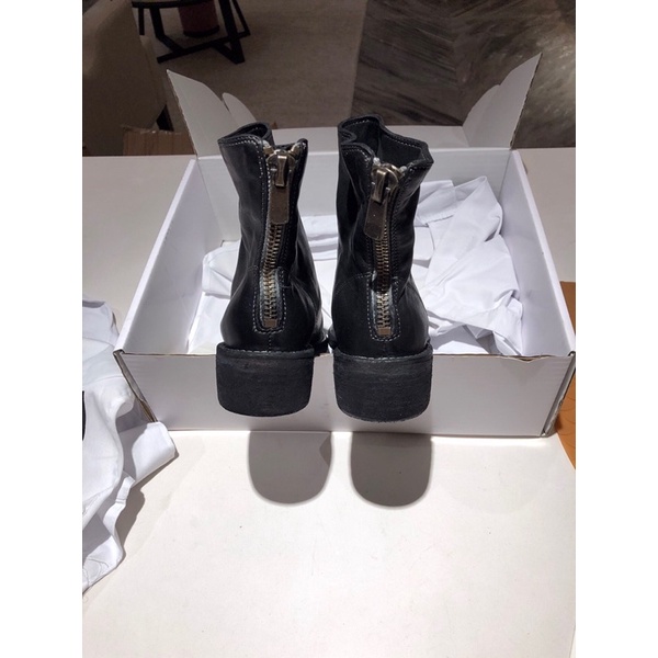 Giày cao cổ Guidi 796Z soft horse full grain back zip ankle boots