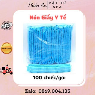 Nón giấy y tế - nón con sâu chưa tiệt trùng
