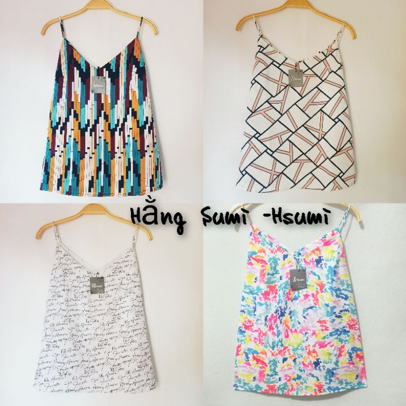 [BIGSIZE] Áo 2 dây lụa thổ cẩm, hàng xịn giá hời