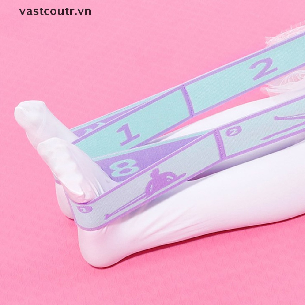 Dây Đai Kháng Lực Co Giãn Hỗ Trợ Tập Yoga / Pilates / Nhảy Múa Cho Người Mới Bắt Đầu