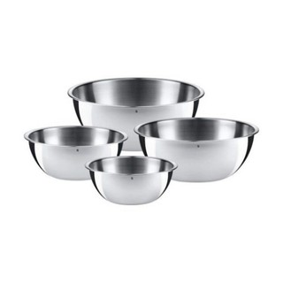 Set 4 âu inox wmf gourmet âu trộn bột wmf gourmet chất liệu inox không gỉ.