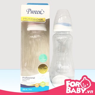 Bình sữa Tritan cổ hẹp Pureen 120ml/250ml