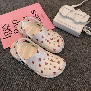 ( Sẵn 38-39 ) Dép Sục trái tim Ulzzang - US382