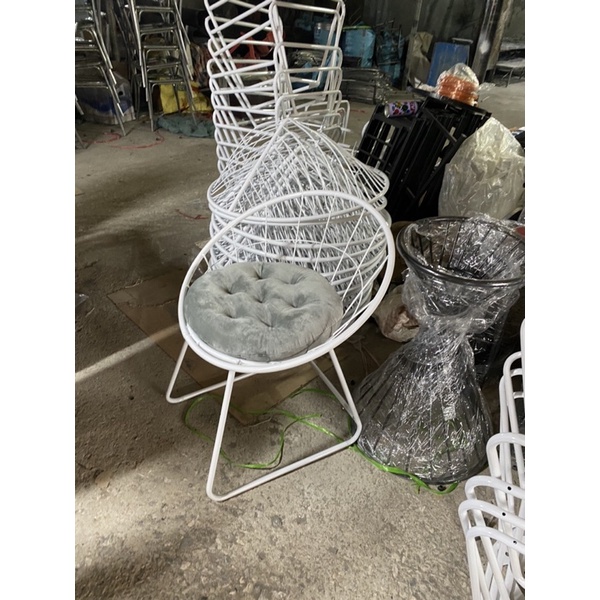 Ghế nón ban công-cafe-ghế kèm đệm- nội thất ngoài trời