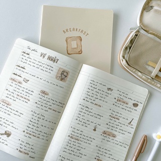 Tập học sinh kẻ ngang, caro vở ghi chép Crabit size B5 || Nhà Kawaii