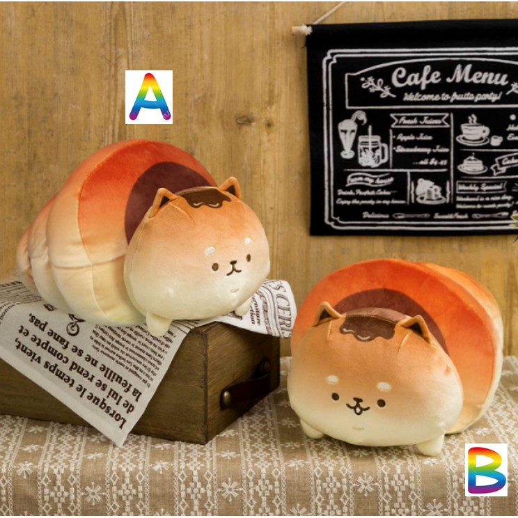 Yeast Ken Shiba Rolled Bread Chính Hãng Gấu Bông Nhật Amuse Kamio Japan Authentic