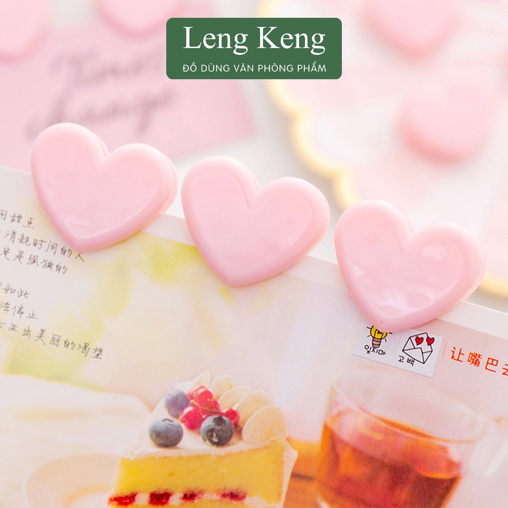 Kẹp tài liệu văn phòng phẩm Leng Keng dùng kẹp giấy a4 KTL01