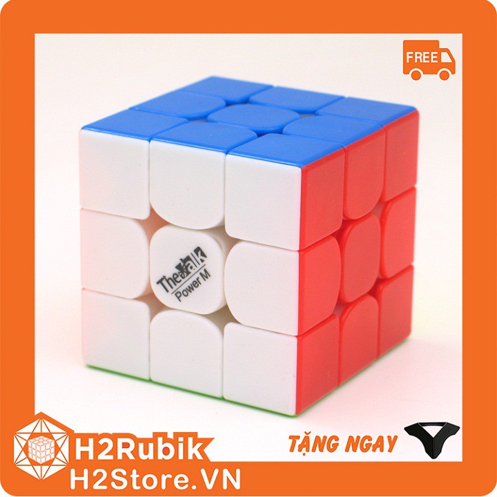 RUBIK 3X3 QIYI VALK 3 POWER M STICKERLESS Không Viền Có Nam Châm Cao Cấp