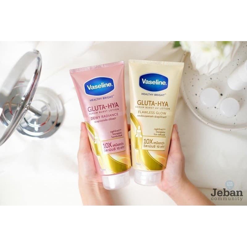 VASELINE GLUTA-HYA 320ml thái lan