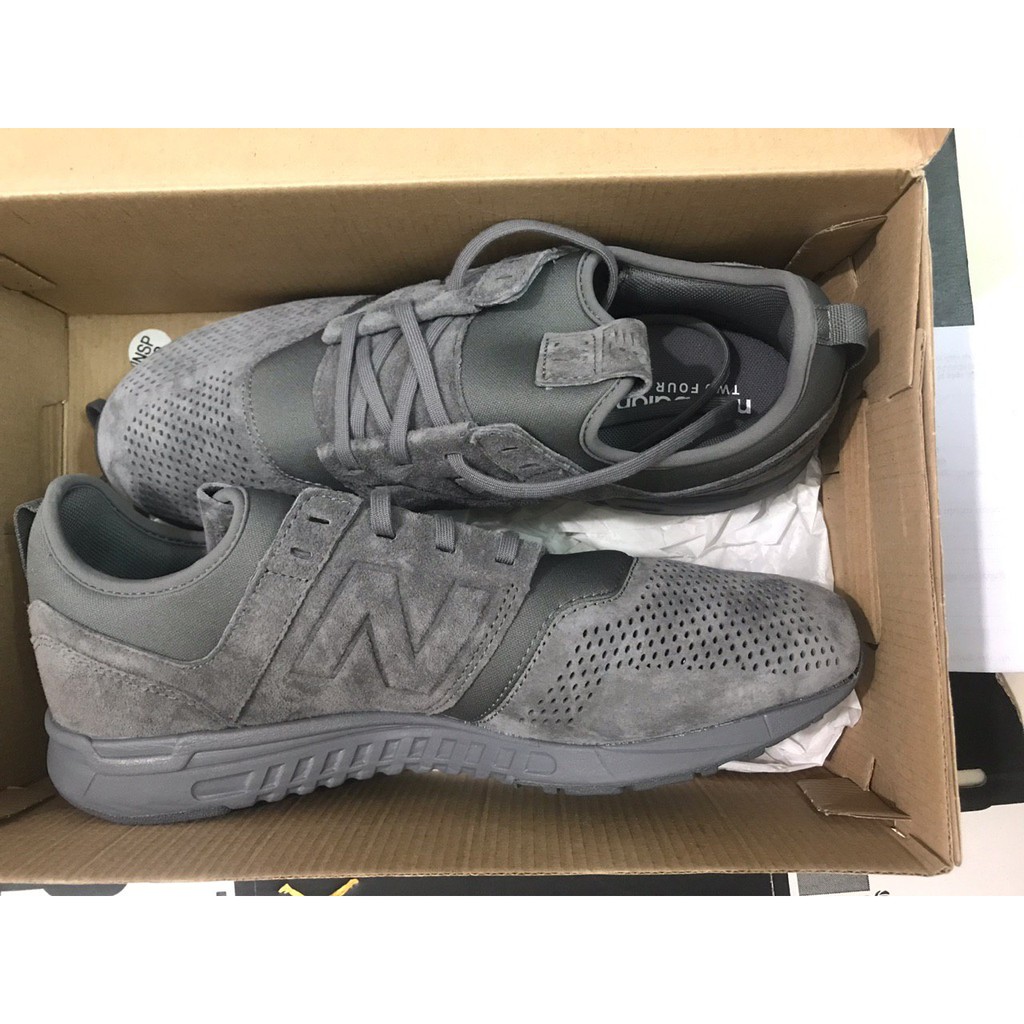 [SALE 50%] Giày New Balance suede gray