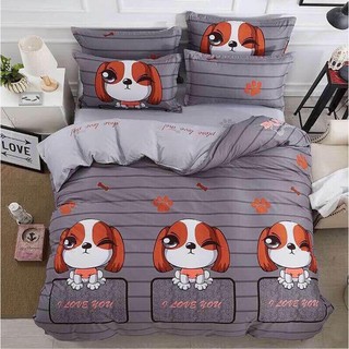 [RẺ VÔ ĐỊCH] Bộ ga 3 món cotton poly ( 1 ga giường, 2 vỏ gối nằm)