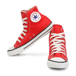 Giày CV Allstar Nữ Đỏ Tươi Cổ Cao