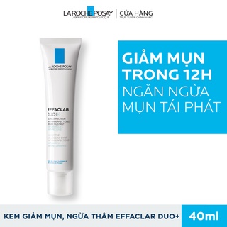 Kem giảm mụn ngăn ngừa vết thâm và ngừa mụn tái phát Effaclar Duo+ 40mL