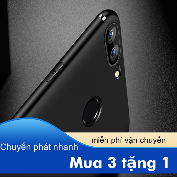 Ốp điện thoại mềm màu đen cho vivo X6 X7 X9 X9S X20 X21 X21S X21i Plus Pro