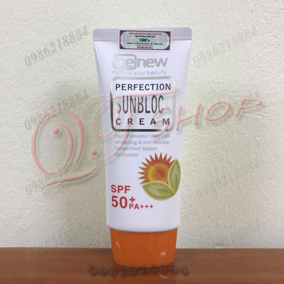 Kem chống nắng dưỡng trắng Benew Hàn Quốc Perfect Sunblock PS85