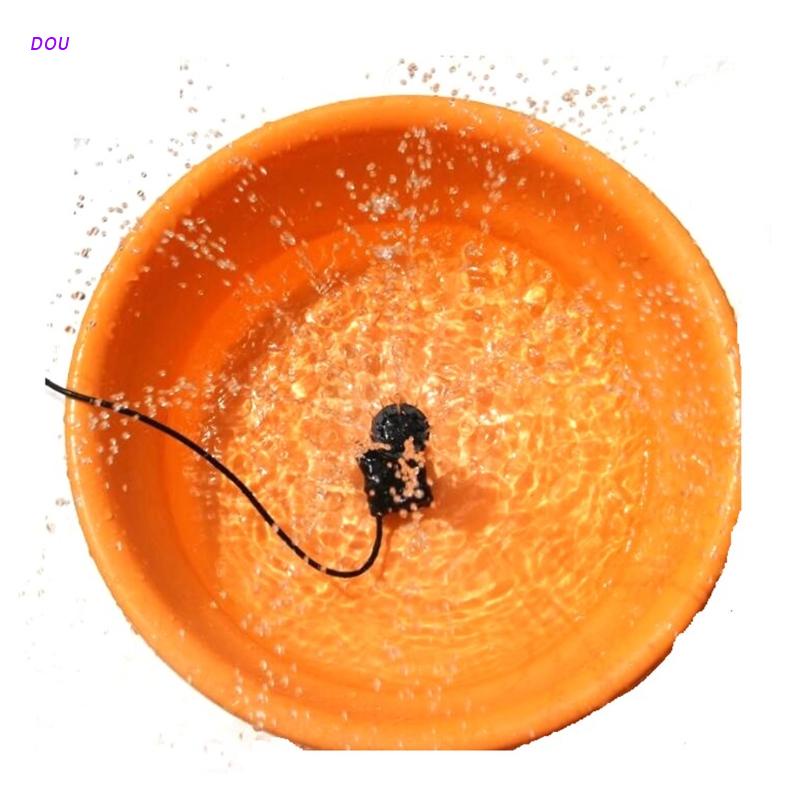 Máy bơm oxy cho bể cá sử dụng năng lượng mặt trời 2W