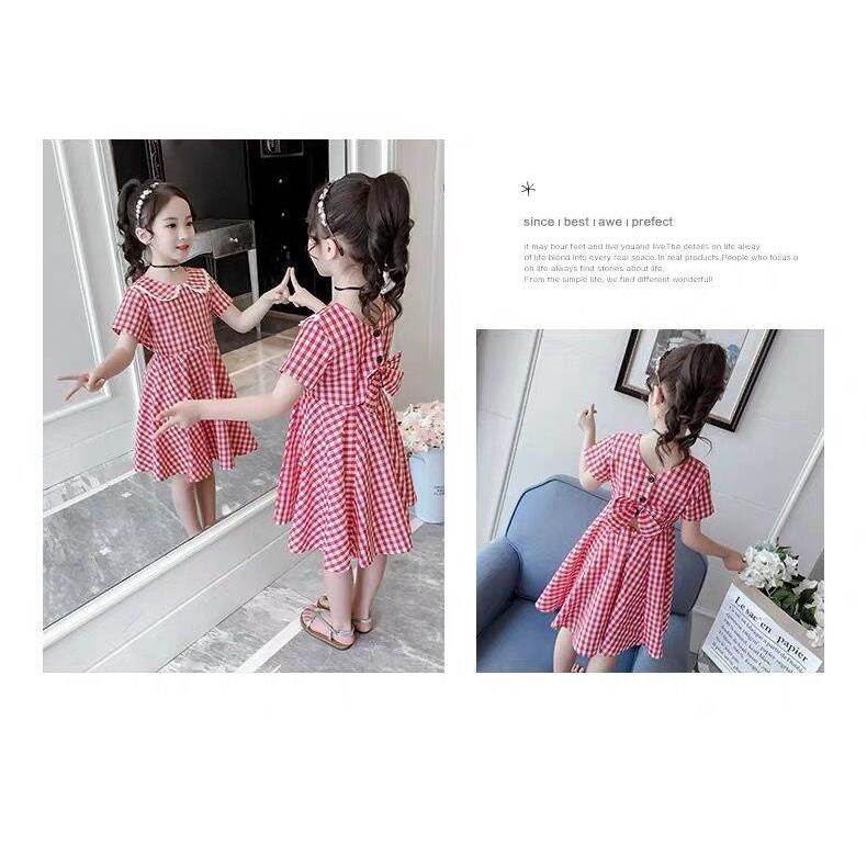 Đầm Công Chúa Màu Đỏ Xinh Xắn Thời Trang Cho Bé Gái Từ 3 Đến 4-5 - 6 Đến 7 Đến 8 Đến 9 Đến 10 Đến 11-12 - 13 Tuổi