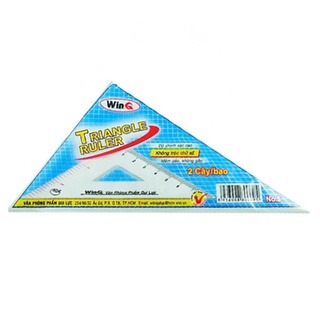Thước Eke WinQ No.5 nhựa dẻo (bộ 2 cây)