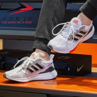GIÀY RUNNING EQ21 WHITE BLACK 1:1 SC [ FULL BOX + FREE SHIP ]