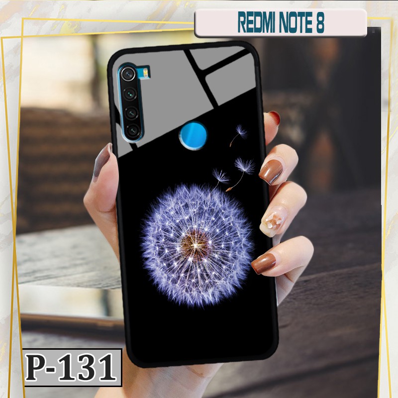 Ốp Xiaomi Redmi Note 8 - lưng kính in hình 3D