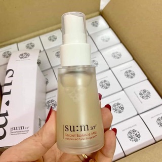 Xịt khoáng nước thần nuôi dưỡng da sáng trong chai 30ml tiện dụng Su:m37 Secret Essence Mist/ Ohui công ty chính hãng