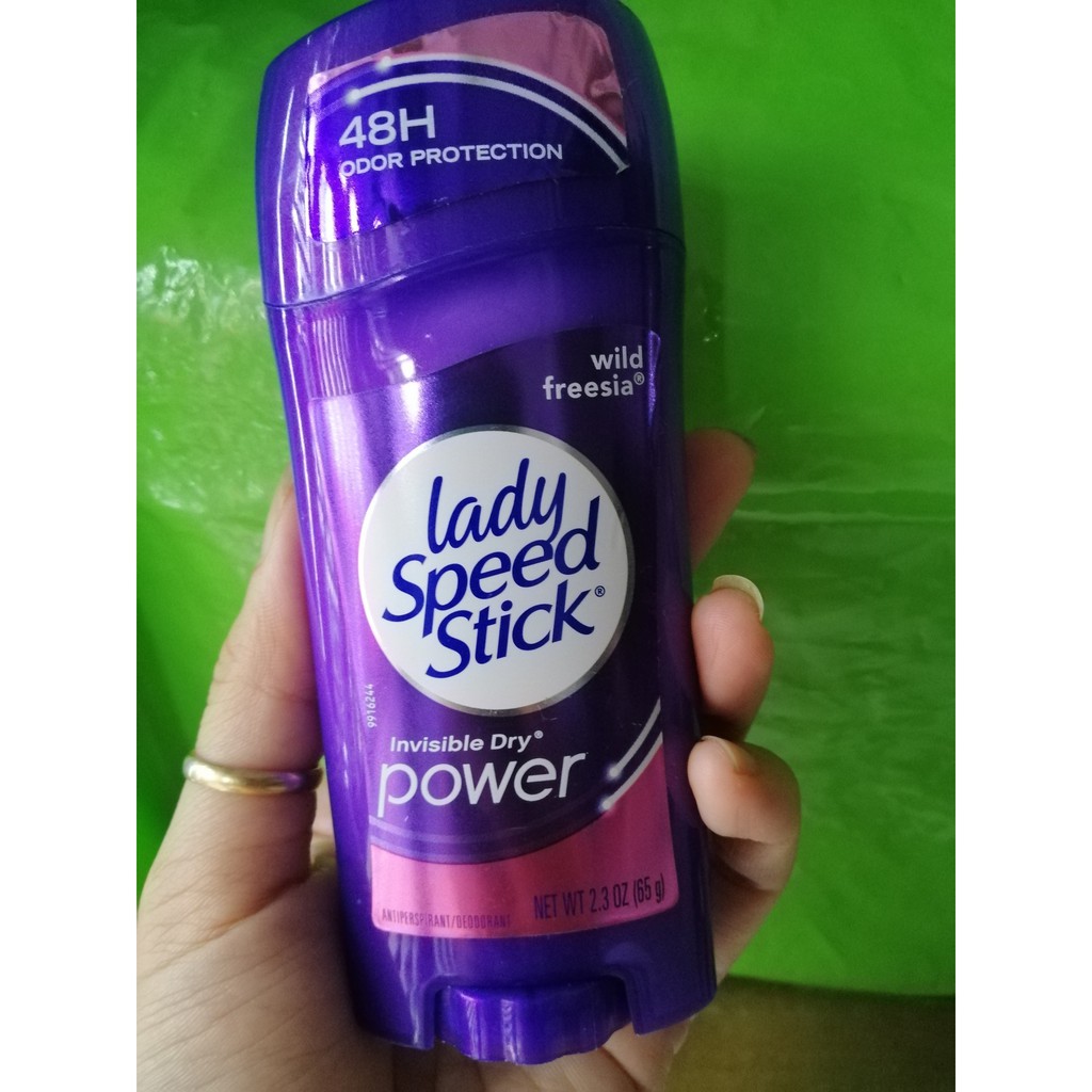 {Cam Kết Chính Hãng} Lăn khử mùi Lady Speed Stick Invisible Dry 65g - 2.3 oz