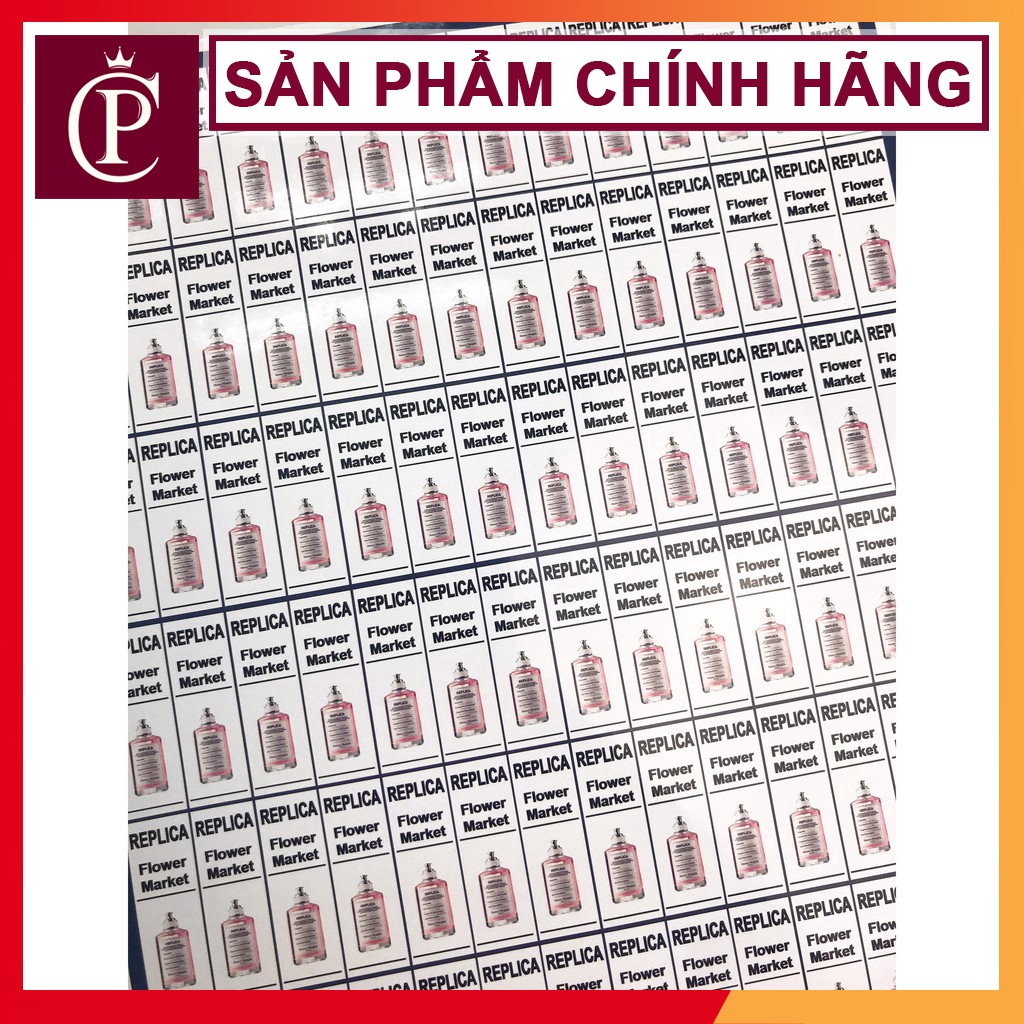 40 tem dán lọ chiết nước hoa - Decal bóc dính