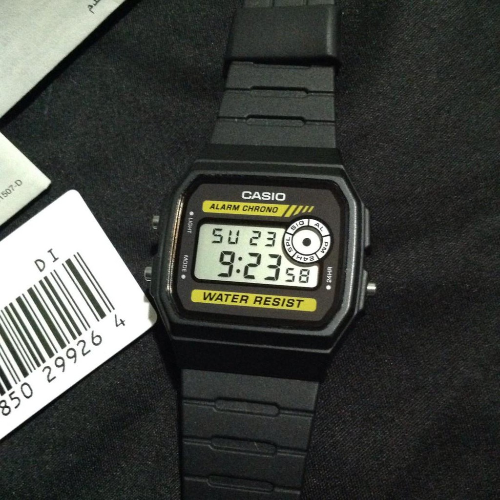 Đồng Hồ Casio Nam Dây Cao Su STANDARD F-94WA-9DG Chính Hãng | BigBuy360 - bigbuy360.vn