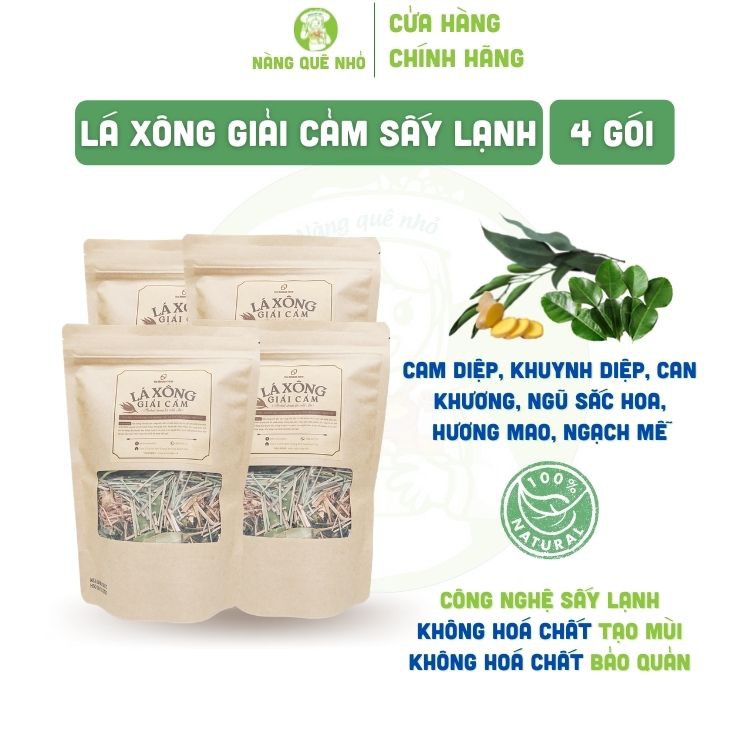 Lá Xông Cảm The Moshav Farm Lá xông thảo dược xông hơi toàn thân