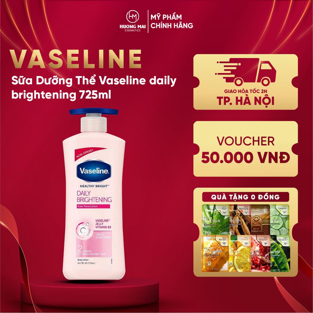 Sữa Dưỡng Thể Vaseline daily brightening 725ml