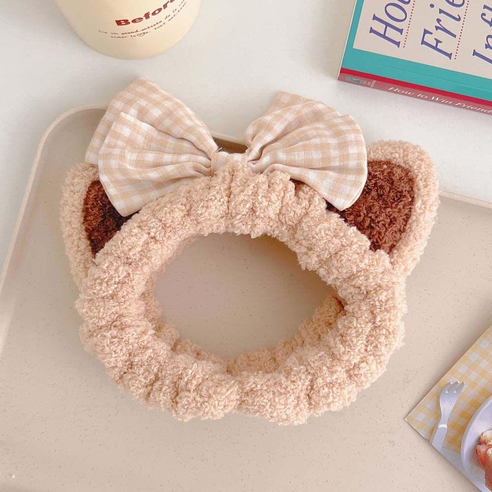 ANEMONE Băng Đô Cài Tóc Co Giãn Kiểu Dáng Hoạt Hình Dễ Thương Cho Nữ