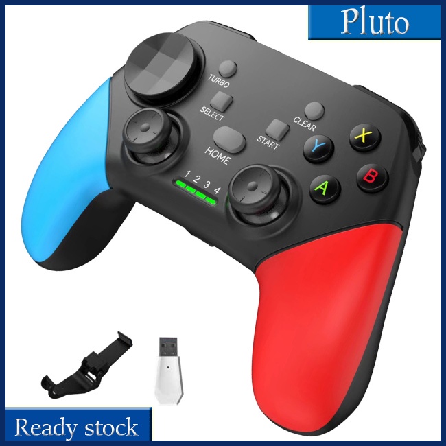 Tay cầm chơi game kết nối bluetooth 2.4g cho Switch điện thoại máy tính