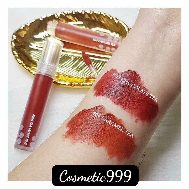 Son romand milk tea velvet tint, son kem lì hàn quốc chính hãng Cosmetic999