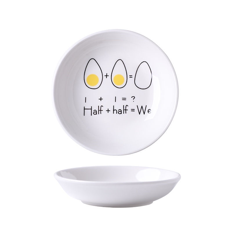 Đĩa Sứ Xinh Xắn Thông Điệp Sâu Sắc Cho Một Ngày Mới Đẹp Tươi