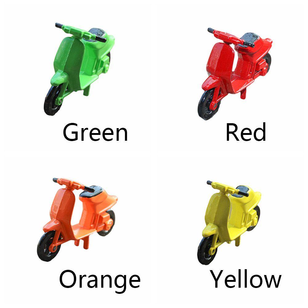 Mô Hình Xe Mô Tô Mini Trang Trí Nhà Búp Bê