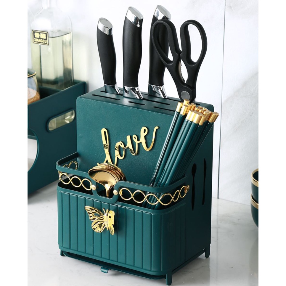 phụ kiện nhà bếp màu xanh. dụng cụ nhà bếp màu xanh .