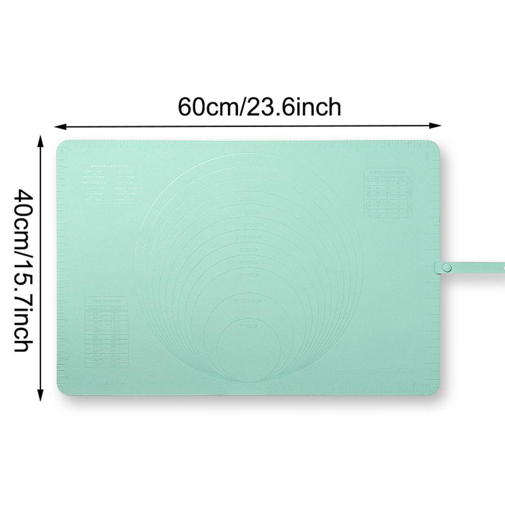 Thảm Nướng Bánh Bằng Silicone Dày Dặn Cỡ Lớn Kèm Thước Đo