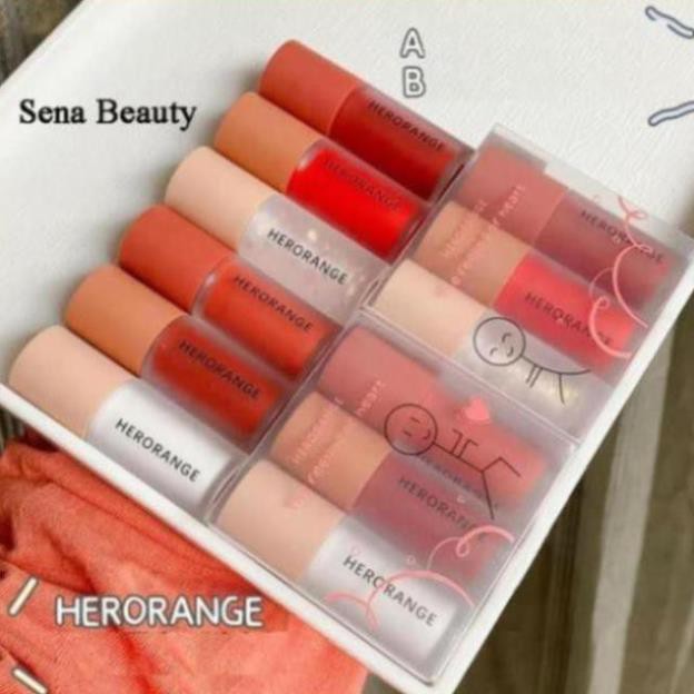 PVN25239 Set 3 Cây Son HerOrange Lùn The Feeling Of Heart T2