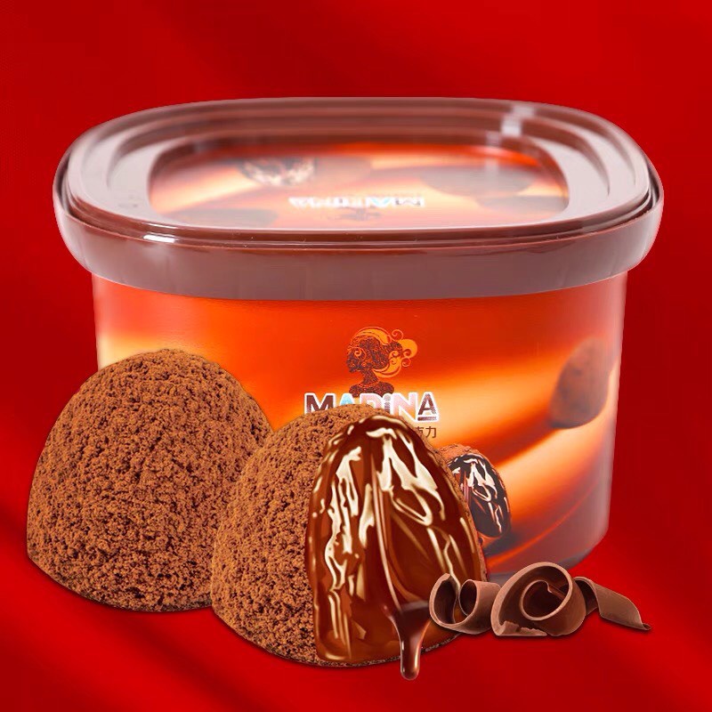 Hộp Socola Nama tươi có quai xách 128gr- Phiên bản Giáng Sinh 2023