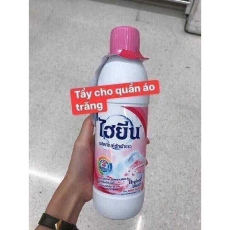 Nước Tẩy Quần Áo Trắng, Quần Áo Màu 250ml Thái Lan, Tẩy Không Bay Màu Quần Áo