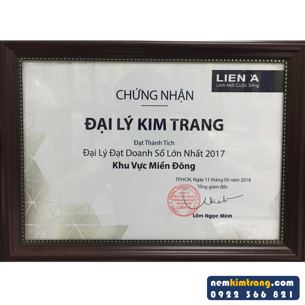 [FREE SHIP] Nệm Cao Su Liên Á 5Zone - CHÍNH HÃNG, BẢO HÀNH 12 NĂM